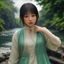 内容编辑林晓彤的职业形象，简洁背景下的专业女性编辑风格