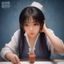 音乐制作人刘涛的录音棚工作照，混音设备前的专业形象